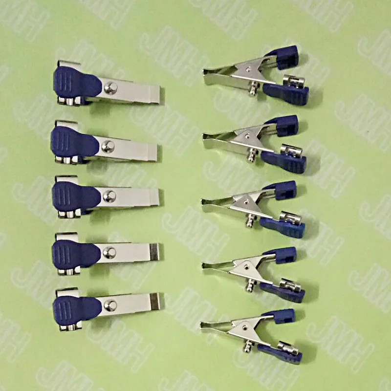 10 Pz Ecg Alligator Stile Clip Elettrodo Multi Function Veterinaria Ecg Elettrodo Per Animali Conduce Il Leadwire Di Ecg
