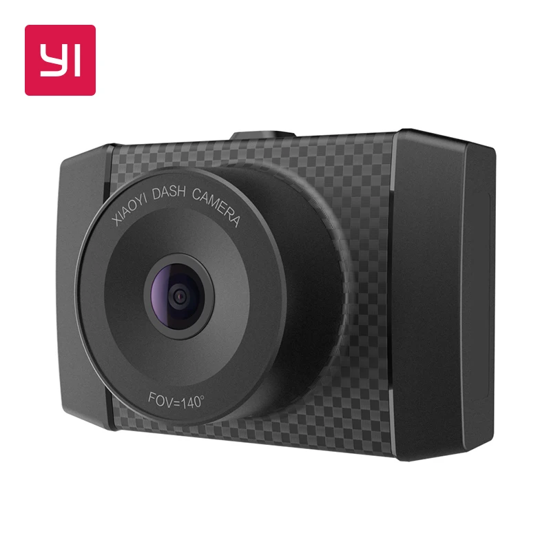 Автомобильный видеорегистратор YI Ultra Dash Camera | Разрешение 2.7K | Технология обработки Nano | Широкий угол обзора 140° - Название цвета: Черный