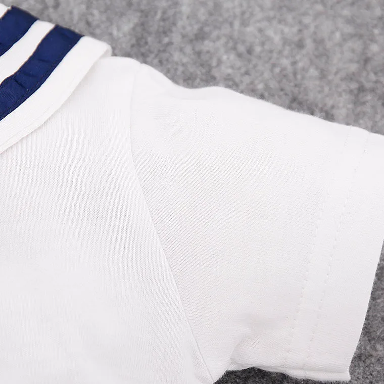 Носок с надписью «Free» для новорожденных, хлопковая белая униформа моряков синяя, летний детский комбинезон с коротким рукавом, цельный комбинезон, одежда для мальчиков и девочек 0-18 месяцев