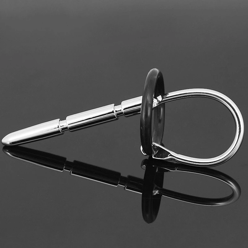 Stainless Steel Urethral Sounds 2 With The Elastic Rubber