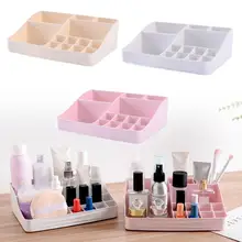 เดสก์ท็อป Sundries กล่องสำหรับเครื่องสำอางค์ Make Up แปรงกรณีโฮมออฟฟิศกล่องเก็บกริด(China)