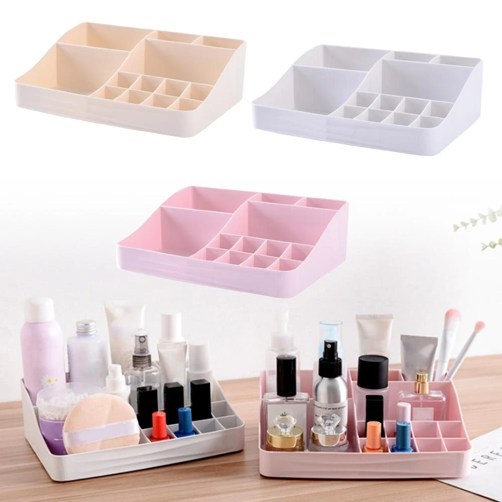 Desktop Sundries Storage Box Makeup Organizer For Cosmetic Make Up Brush Storage Case Home Office Bathroom Storage Box Grids Makeup Organizers Aliexpress Desktop Sundries Storage Box Makeup Organizer For Cosmetic Make Up Brush Storage Case Home Office Bathroom Storage Box Grids Makeup Organizers Aliexpress