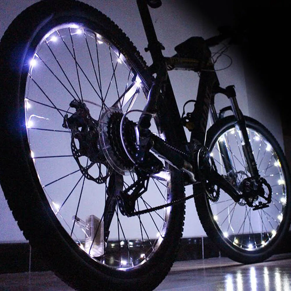 Clearance 20 LED Waterproof Colorful Bicycle Lights MTB Road Bike Wheel Light Cycling Wheel Signal Tire Spoke Light 4 Clearance 20 LED Waterproof Colorful Bicycle Lights MTB Road Bike Wheel Light Cycling Wheel Signal Tire Spoke Light 4