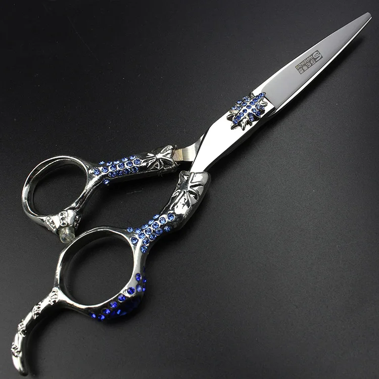Ножницы для стрижки волос " Высокое качество Профессиональные парикмахерские инструменты для укладки японский 440C горячая распродажа - Цвет: C