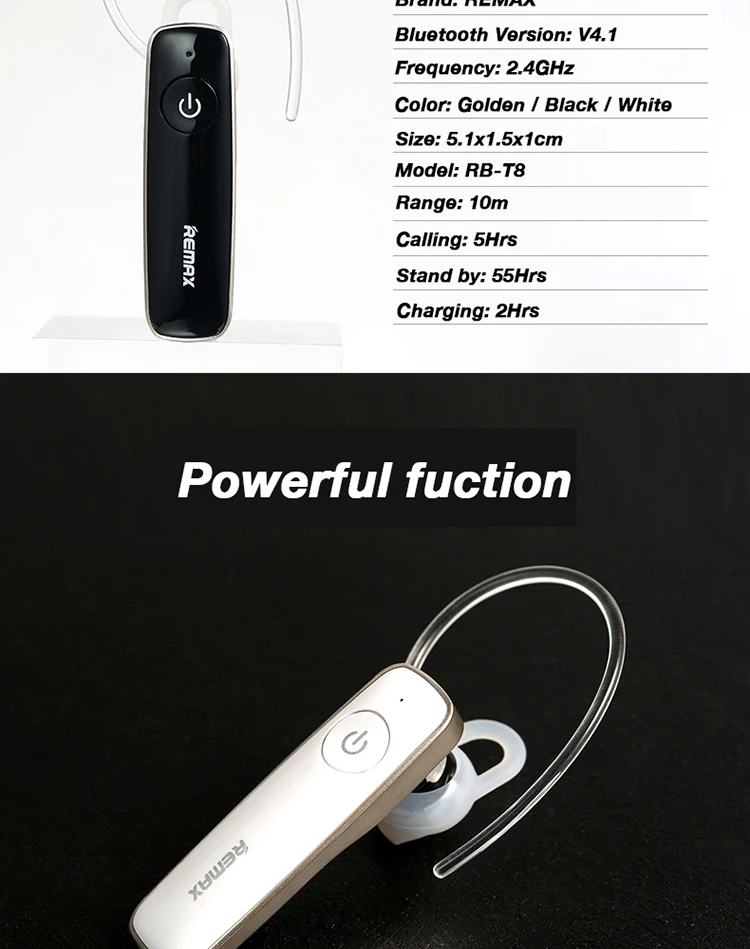 Bluetooth handsets RB-T8_02