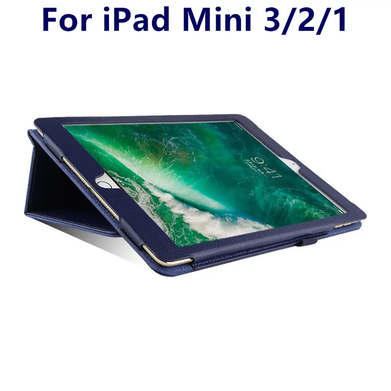 

Case For Apple iPad mini 3 2 1 Cases Covers Protective Smart cover Protector Leather PU Tablet For iPad mini3 mini2 Sleeve 7.9