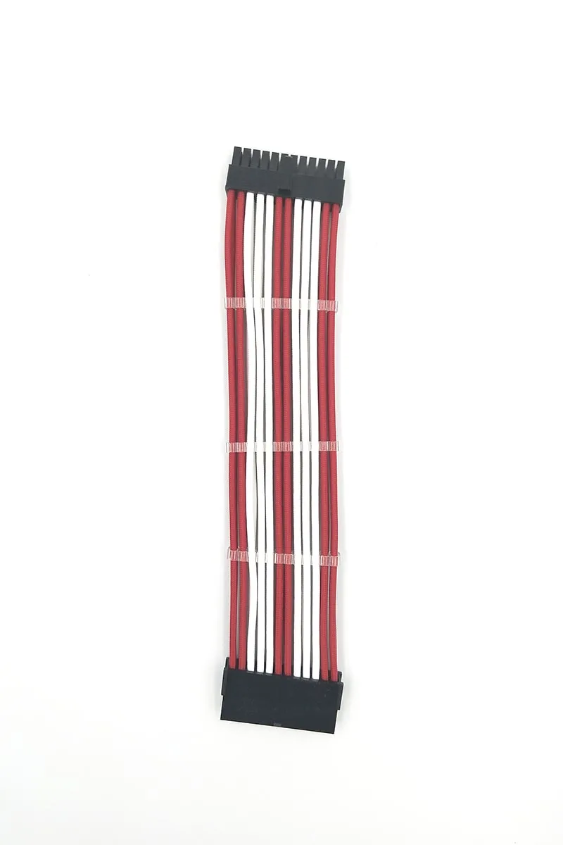 ATX 24Pin_Red_White_extension cable