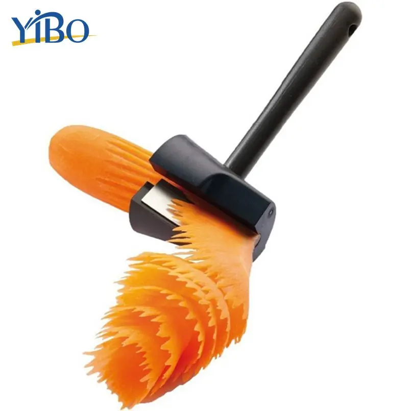 

YIBO 1Pc Fruit&Vegetable Spiral Slicer Carrot Cucumber Potato Spiralizer Kitchen Creative Cutter Peeler