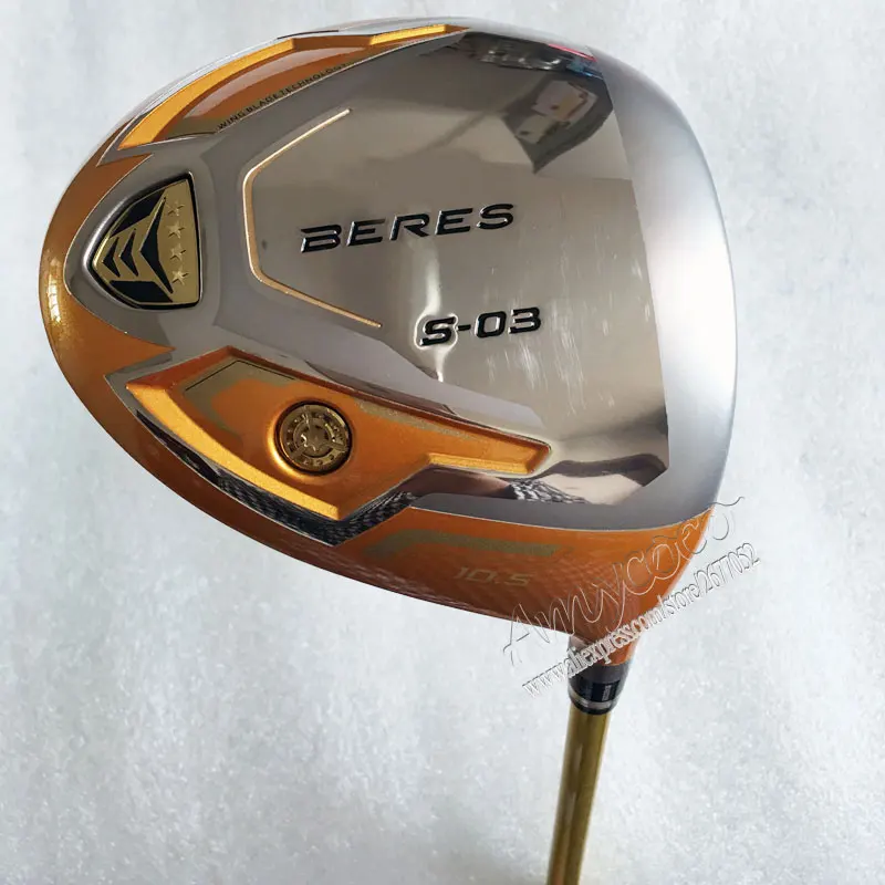 Новые клюшки для гольфа S-03 4 звезды HONMA Golf driver 9,5 или 10,5 Лофт клубы графит вал R или S Гольф Вал Бесплатная доставка Cooyute