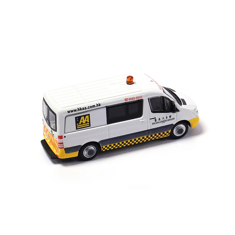 1: 64 литье металлического сплава Mercedes Sprinter Гонконг автомобиль конференции игрушка автомобиль сцена модель