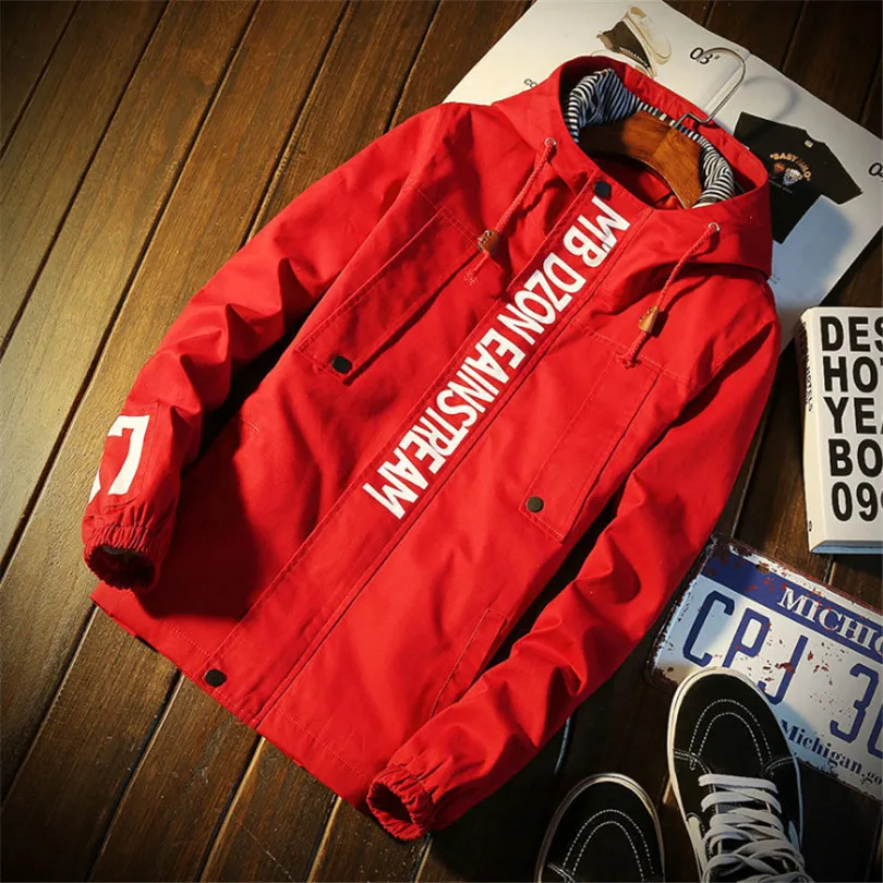

Asstseries winter Red bomber jacket men thin winter jacket men waterproof men tactical military jacket long sleeve winter coat