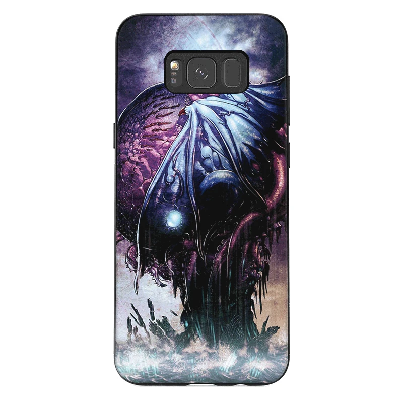 Чехол для мобильного телефона Desxz Cthulhu Mythos Samsung A01EU US S10 S20 Plus Ultra S6 S7 Edge S8 S9 S10E Note 8 9