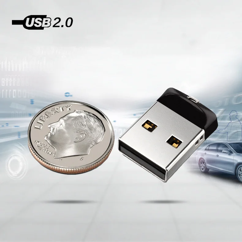 Черный маленький Usb флэш-накопитель модная мини-usb карта памяти 4 ГБ 8 ГБ 16 ГБ 32 ГБ 64 ГБ 128 Гб Водонепроницаемый U диск