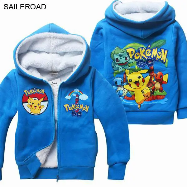 

SAILEROAD Winter Casual Children Kids Boys Jackets Coat Full Sleeve Teenager Girl Coat With Hooded Thick Clothing