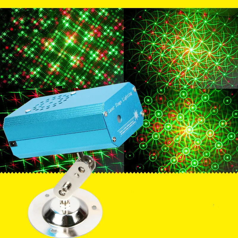 

Mini laser stage DJ Christmas love bar box A whirlwind laser laser stage light butterfly