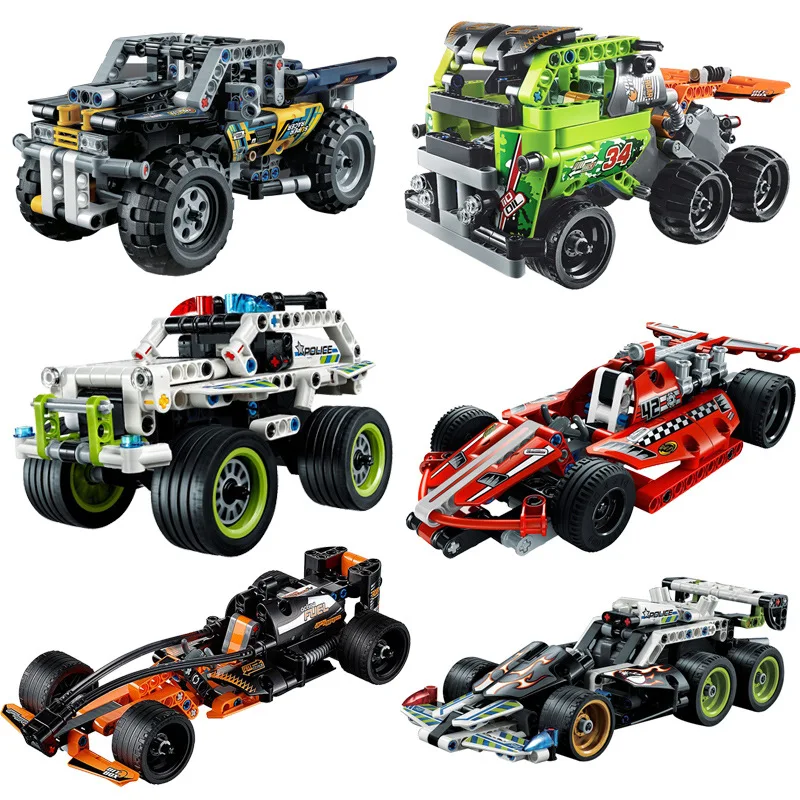 Najtaniej Decool DIY MOC montaż kompatybilny technic seria 2 w 1 transformatory racer samochodowe klocki budowlane cegły zabawki prezenty
