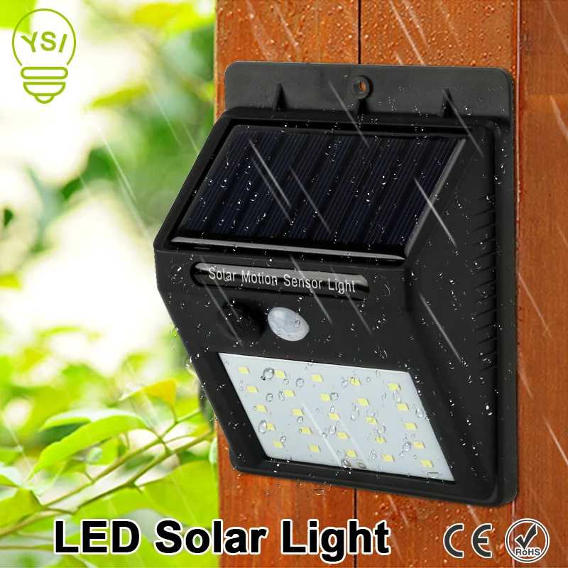 Aliexpress.com: Comprar Impermeable lámpara Solar PIR Sensor de