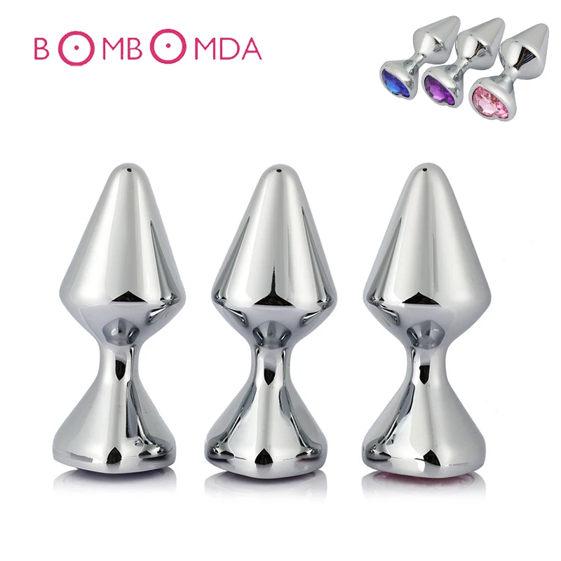 Crystal Jewelry Butt Plug Heart Shaped Anal Prostate Massage Stimulator Erotic Sex Toys for Woman Men Gay Adult Masturbator | Красота и