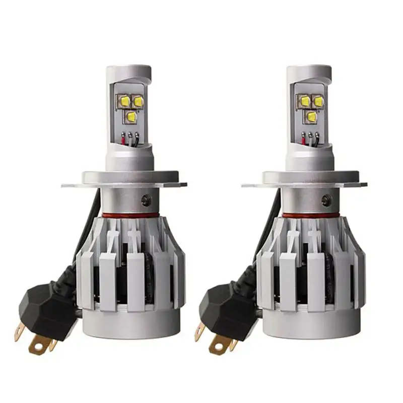 

High Quality 2pcs/lot Super White H4 9003 HB2 60W 3000LM LED Car Auto Headlight Light Bulb Lamp High Low All In One 12V