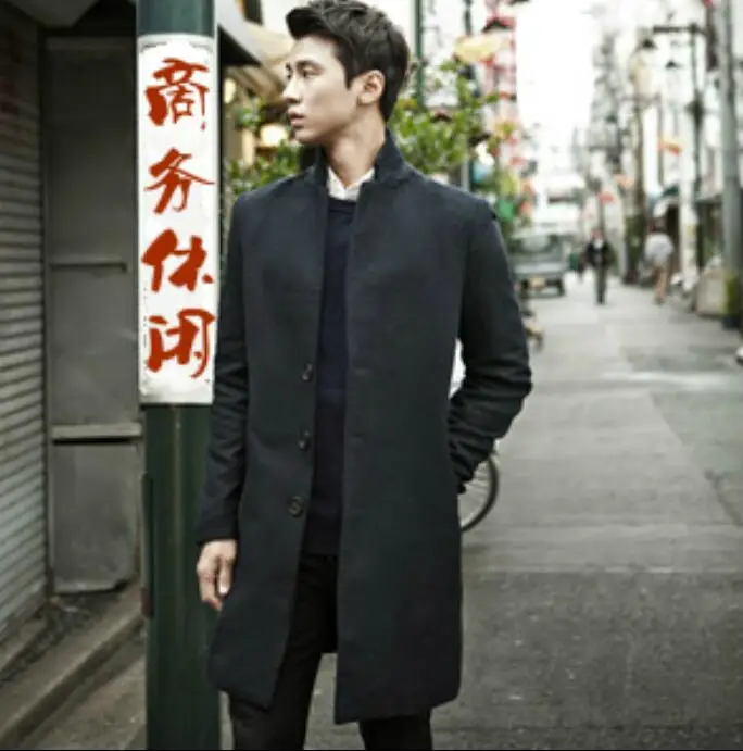 sobretudo masculino gola alta