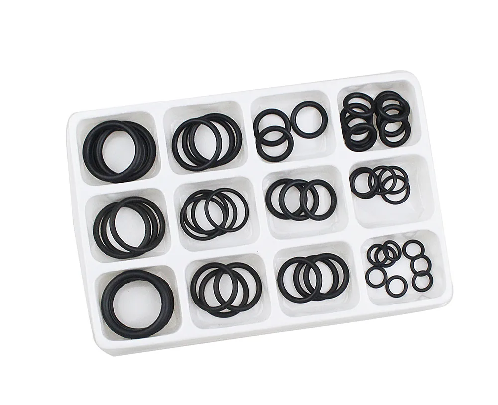 

50x Rubber O-Ring Gaskets Assorted Sizes Set Kit For Plumbing Tap Seal Sink Thread New