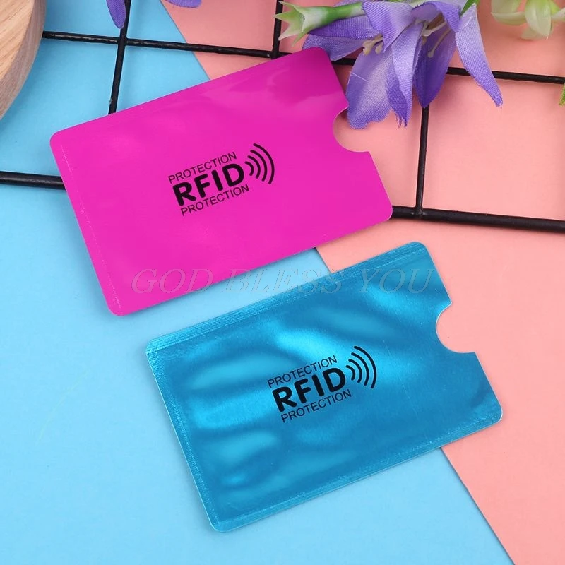 RFID حجب كم حافظة بطاقة الائتمان البنك بطاقات الأعمال حامل حالة تخزين أكياس