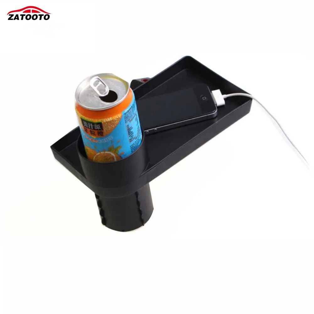 Black Car Truck Drink Bottle Cup Phone Holder Vehicle