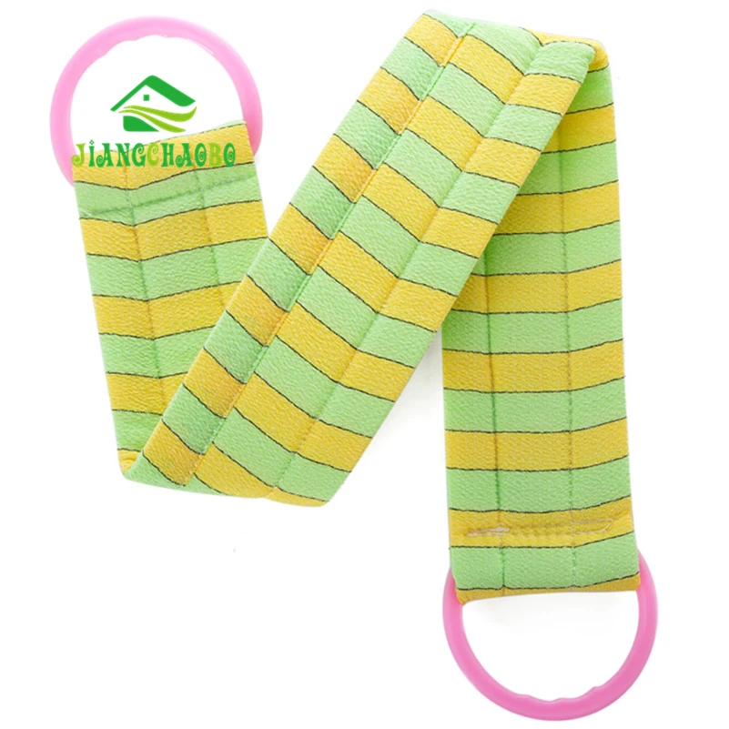

JiangChaoBo Long Strip Back Bath Towel Bath Rub Back Towel Stamp Rub Towel