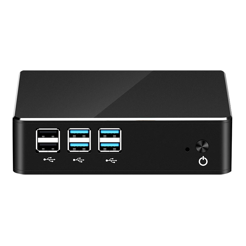 Новый мини ПК Intel Celeron 3965U оконные рамы 10 4 к К UHD Minipc Linux 6 USB HDMI VGA М 300 м Wi Fi дома и офиса применение микро компьютер