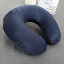 1 шт., u-образная надувная подушка для путешествий, поддержка шеи, подушка для головы, подарок, удобные подушки для путешествий/ежедневного отдыха