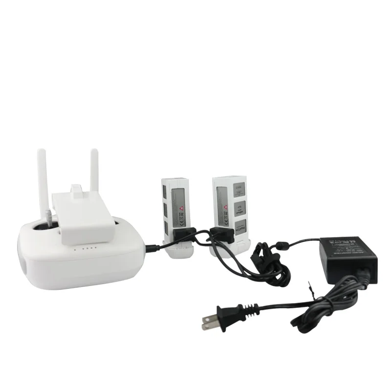 

3 in 1 EU/US Plug Car Charger For DJI Phantom 3 17.5V---6.0A Output 2.4M Cable Length Smart Battery Charge for Outdoor Charging