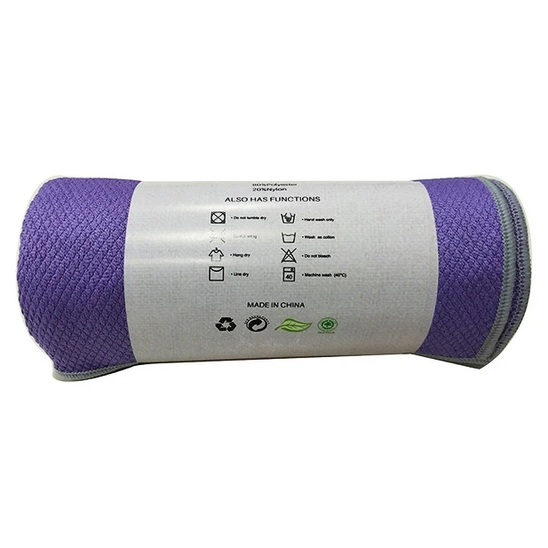 186cm Non Slip Yoga Mat Cover Towel Anti Skid Microfiber Yoga Mat Size Shop Towels Pilates Blankets Fitness Sport Exercise Mat