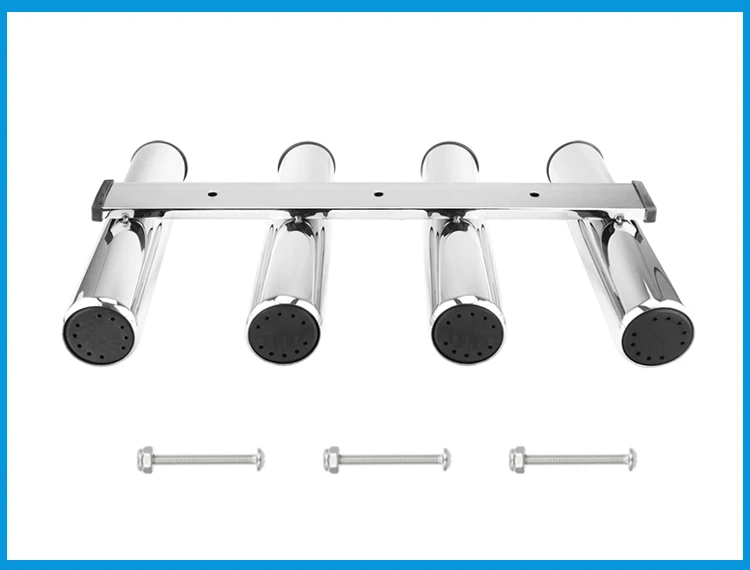 4 трубы ссылку нержавеющая сталь 316 держатель для удочки для удочек держатель-насадка на розетку для морской рыбалки коробка байдарка лодка яхта