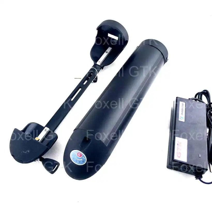 GTK Bottle 48V 15Ah 750W Li-ion Black Water Kettle Lithium ion ebike electric bike Battery 1000w Bafang Motor + 54.6v 3A charger (5)