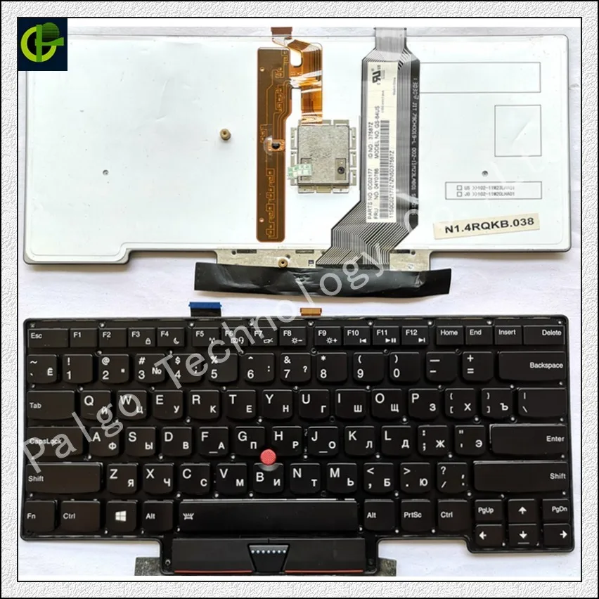 

Russian Backlit keyboard for Lenovo IBM ThinkPad X1 Carbon G1 (1st Gen) X1C 2013 GS84 MT 3443 3444 3446 3448 3460 3462 3463 RU