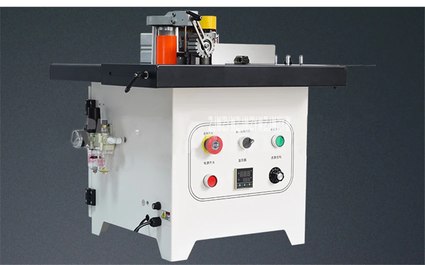JBT180 ручной Кромкооблицовочный станок Малый деревообрабатывающий станок для оклейки кромок прямой кривой Кромкооблицовочный станок 110 В/220 В 1000 Вт 600 мл