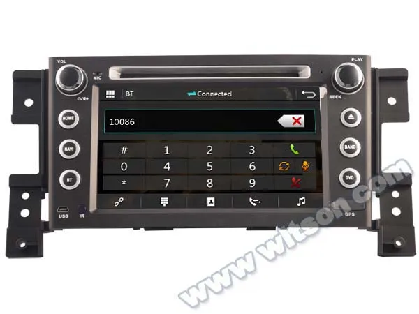 Perfect 7" Special Car DVD for Suzuki Grand Vitara 2005-2012 with Tire Pressure Monitoring System Support & Front DVR Camera Support 0