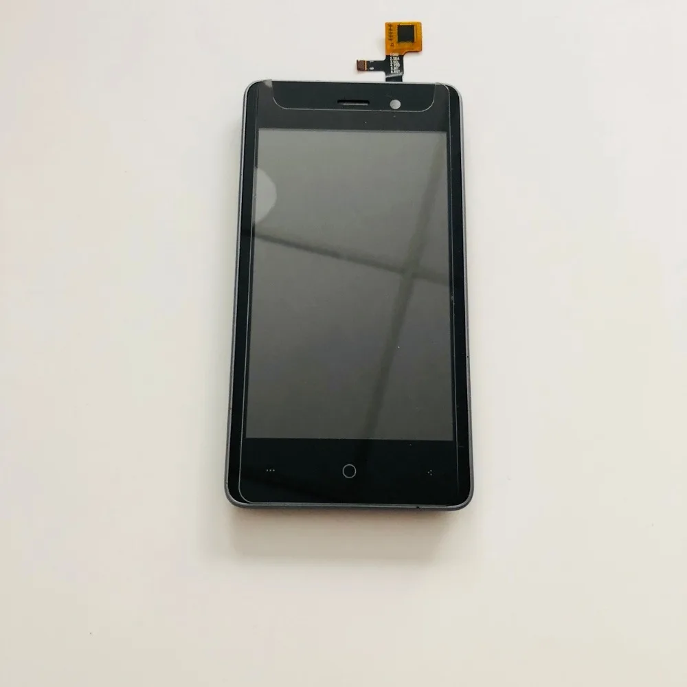 Б/у сменный ЖК-экран + сенсорный экран рамка для LEAGOO Z1 MT6580M Quad Core 4 0 дюймов 800x480
