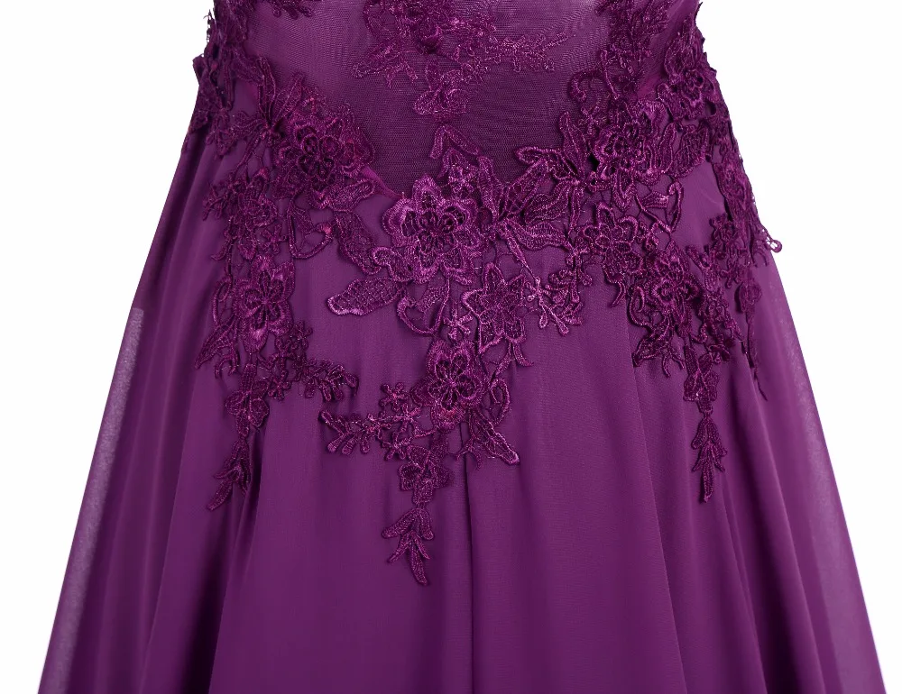 Elegant Evening Dresses Long 2019 Sexy Backless V-Neck Floor Length Chiffon with Top Lace Robe De Soiree kaftan Elegant Evening Dresses Long 2019 Sexy Backless V-Neck Floor Length Chiffon with Top Lace Robe De Soiree kaftan