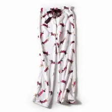 Женские штаны, зимние фланелевые повседневные мягкие теплые плюшевые брюки, штаны для сна, женские длинные штаны до щиколотки