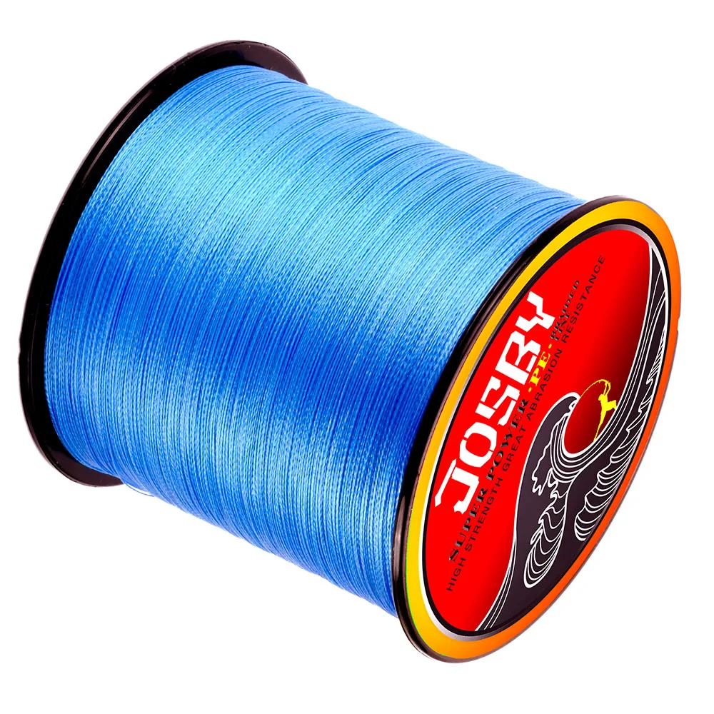 

JOSBY 500m 4 Strands PE Braided Fishing Line Super Strong Japanese Multifilament 10-80LB HOT Sale