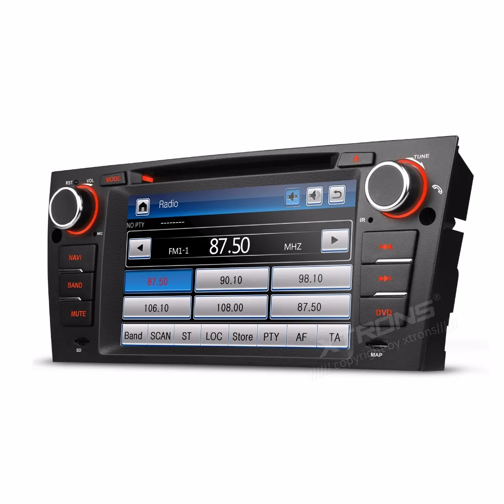 Excellent XTRONS 7" Car DVD Player CANbus GPS Navigation Radio For BMW E90 Sedan/E91 Touring/E92 Coupe/E93 Convertible/(E90 /E92 /E93) M3 1