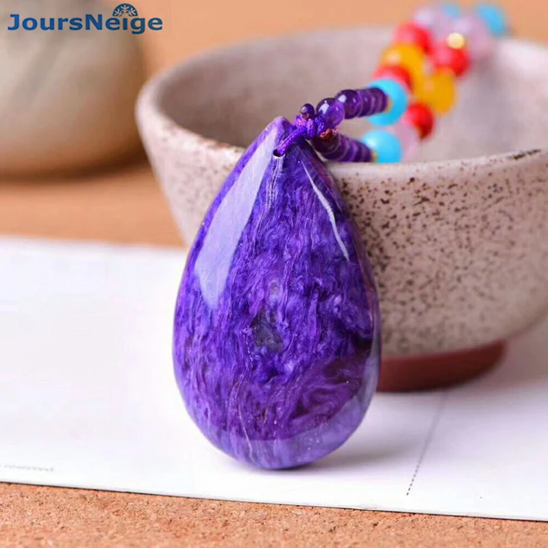 Wholesale Purple Natural Crystal Pendant Water Drop Pendant DIY Beads Sweater Chain Necklace Lucky for Women Crystal Jewelry Wholesale Purple Natural Crystal Pendant Water Drop Pendant DIY Beads Sweater Chain Necklace Lucky for Women Crystal Jewelry