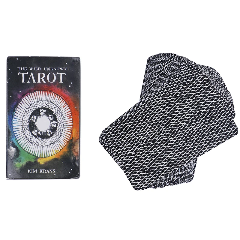 Новые 78 карт таинственные колоды Таро карты, карты Таро будущего, таинственные животные Тотем карты Таро руководство настольная игра