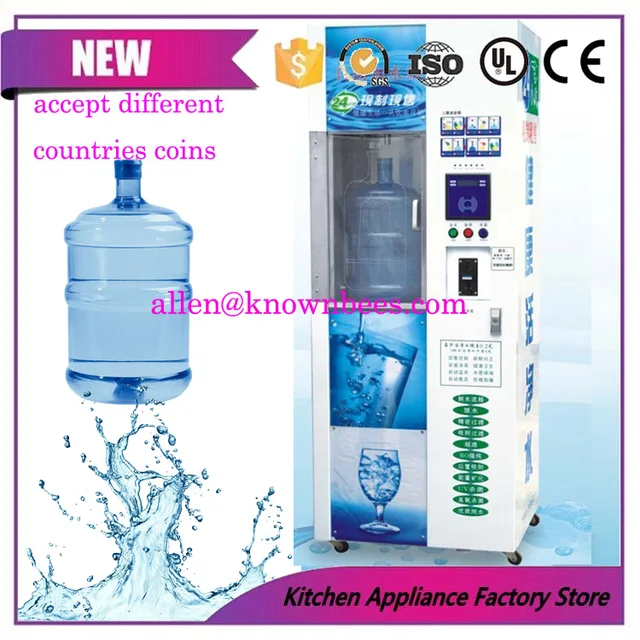 400GPD Reverse Osmosis Pure Water Vending Machine for 5 gallon bottle