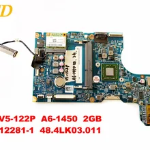 Оригинальная материнская плата для ноутбука ACER V5-122P 2V5-122P A6-1450 2 GB 12281-1 48.4lk02.011 протестирована хорошая