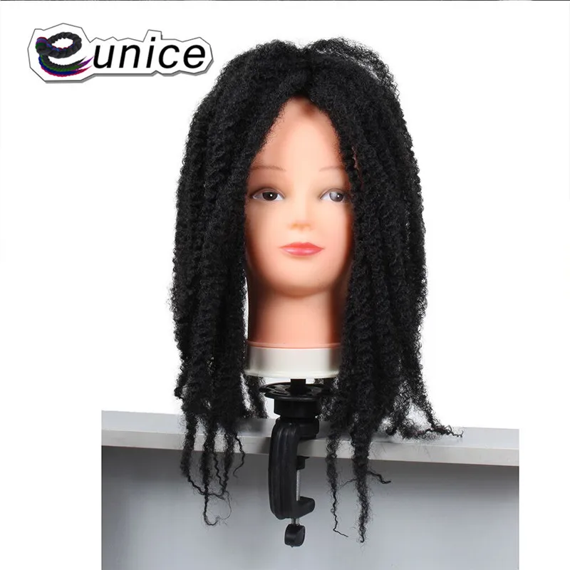 Marley Braids Hair Extension Synthetic Ombre Afro Kinky Crochet Kanekalon Braiding Hair (9)
