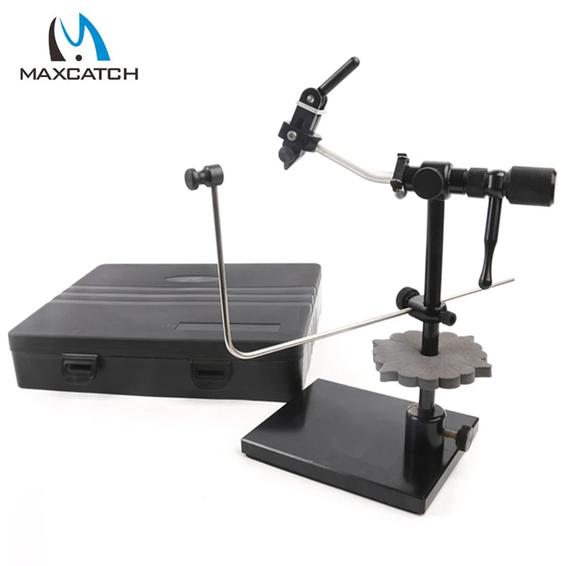 

1pc New Iron Rotary Fly Tying Vise With Heavy Duty Base Fishing Tools Fly Hook Tool Fly Fishing Tackle Accessories Pesca