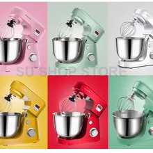 4.2L 800 W бытовых электрических повар машина Таблица мешалка, блендер 220 V кухонные принадлежности для готовки кухонный миксер с подставкой торт тесто для хлеба