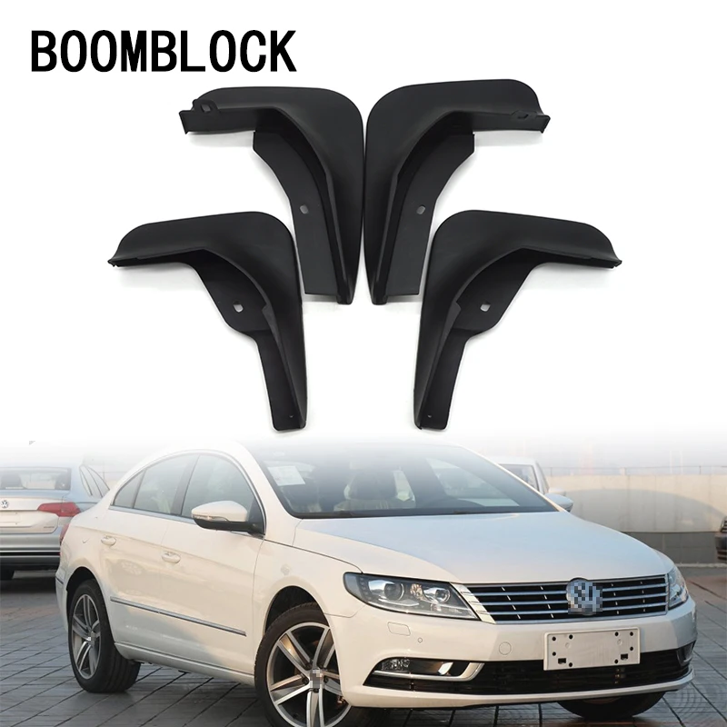 

4pc Car Front Rear Mud Flaps Mud Flap Mudguards Fender For 2013 2014 2015 2016 VW CC Volkswagen CC Accessories